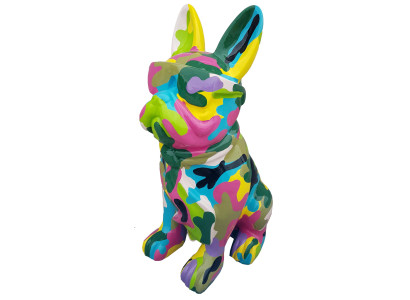 Figures de design de chien Sculptures Bouledogue Sculpture moderne Sculptures décoratives nouvel